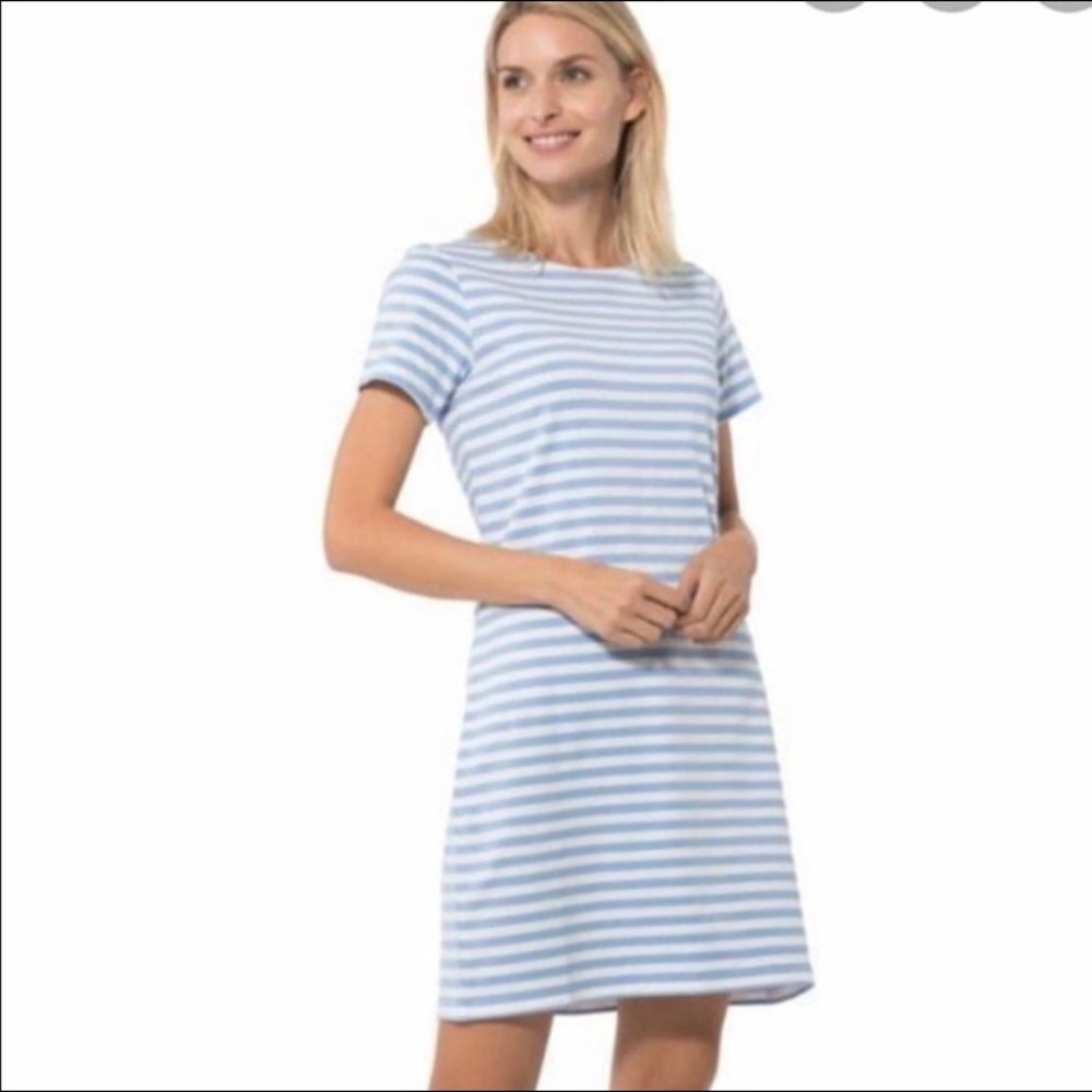 NWT Sail To Sable Nautical Short Sleeve Dress